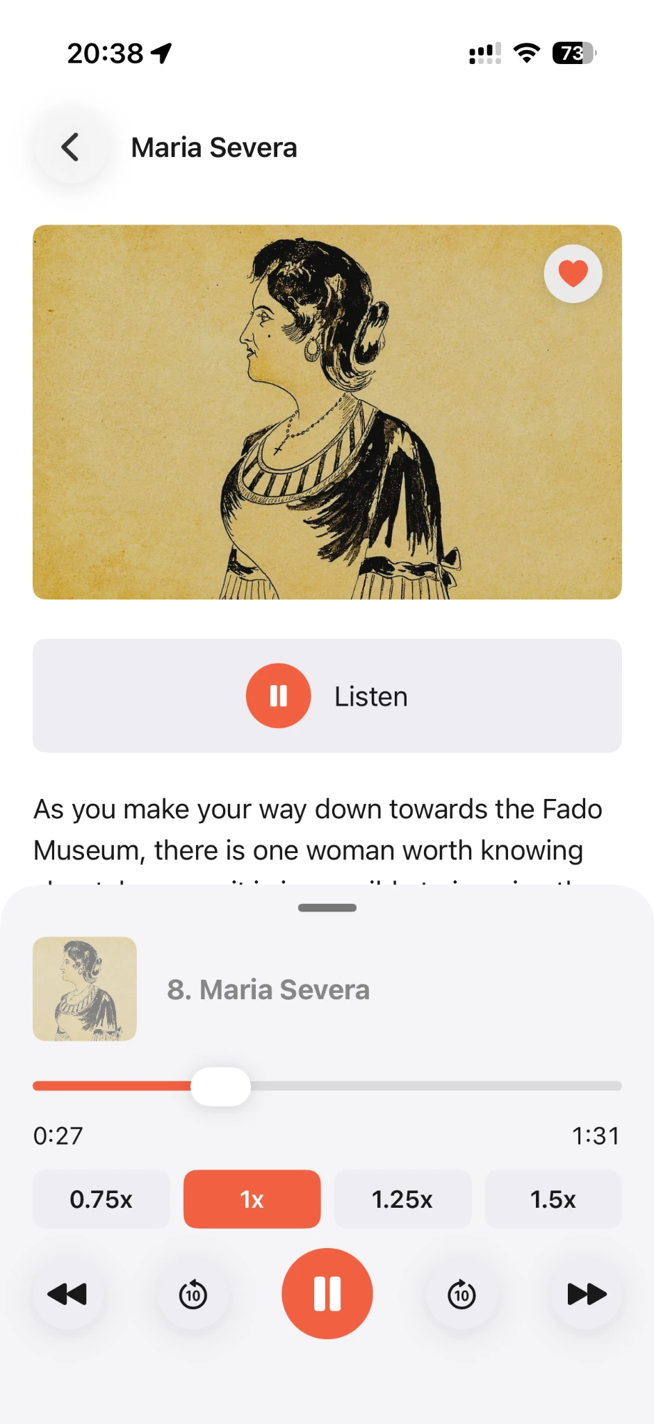 Story audio player