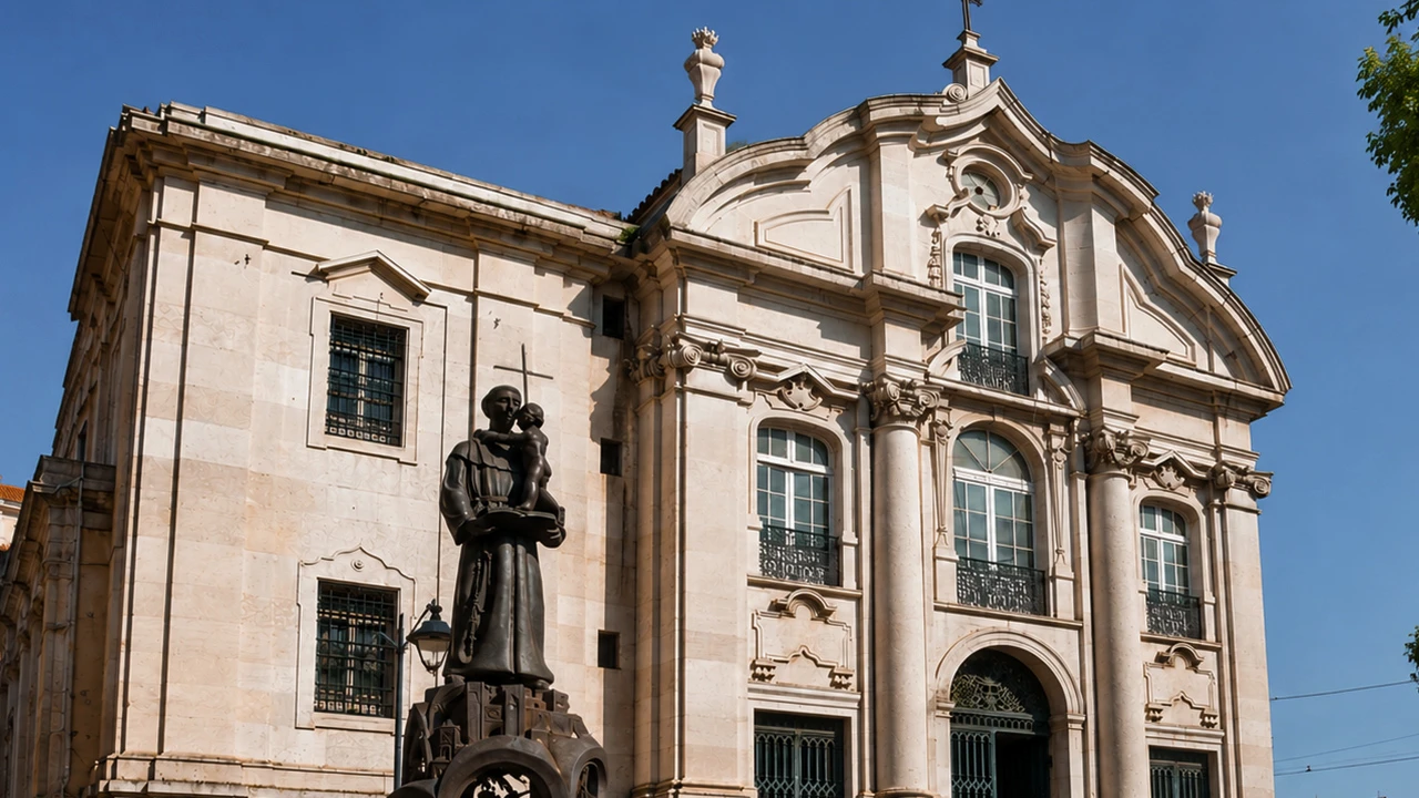 Igreja de Santo António beside Lisbon Cathedral
