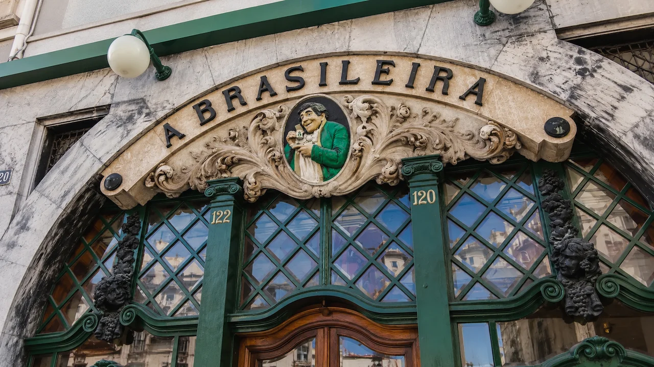 Café A Brasileira in Chiado, Lisbon