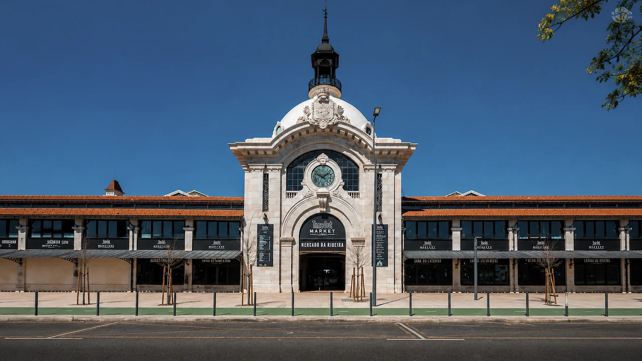 Mercado da Ribeira in Cais do Sodré, Lisbon